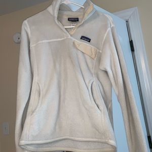 Cream Patagonia pullover